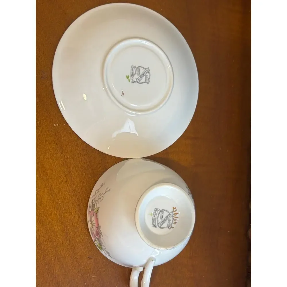 Vintage Clarence China Tea Cup and Saucer
